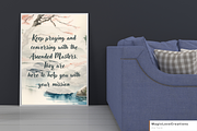 Spiritual Positive Quote Print Wall, a Poster Template by MagicLove Creations (Thumbnail 3 of 10)
