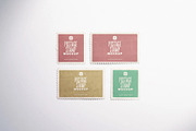 Retro Postage Stamp Mockup, an Advertising Mockup by Custom Scene (Thumbnail 9 of 10)