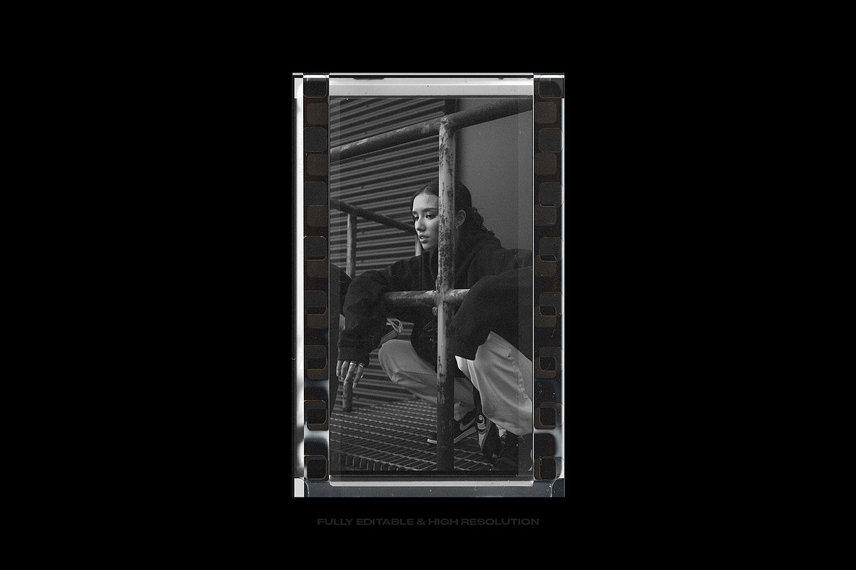 Film Frame Creator High Resolution, a Product Mockup by The Muza (Photo 5 of 35)