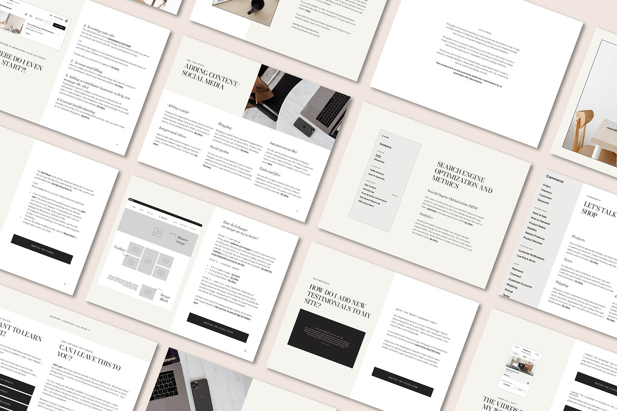 Squarespace Website Guide Template, a Presentation Template by January Made Design (Photo 6 of 8)