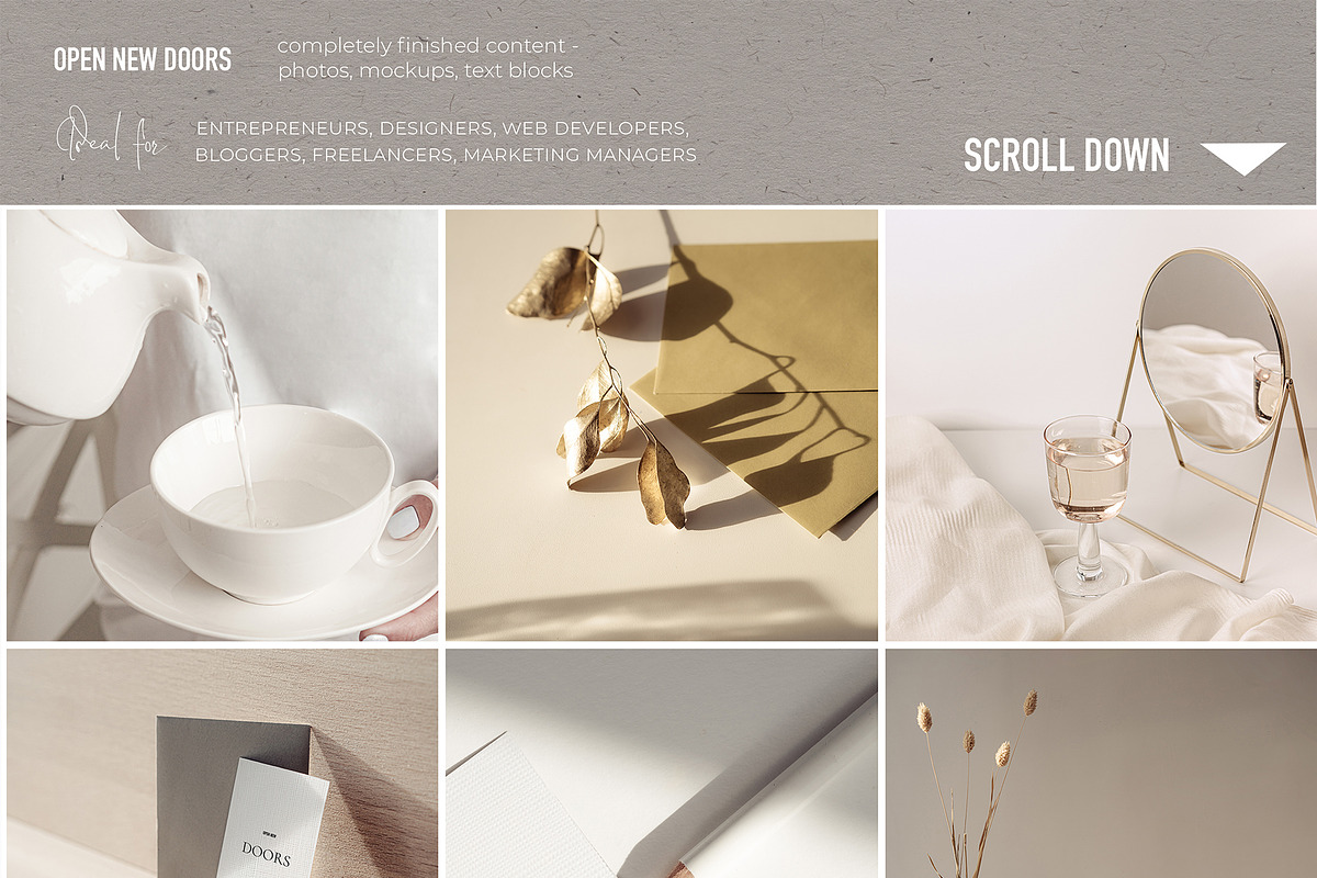 Minimalism. Feed №12, a Social Media Template by OntheMoon (Photo 2 of 8)