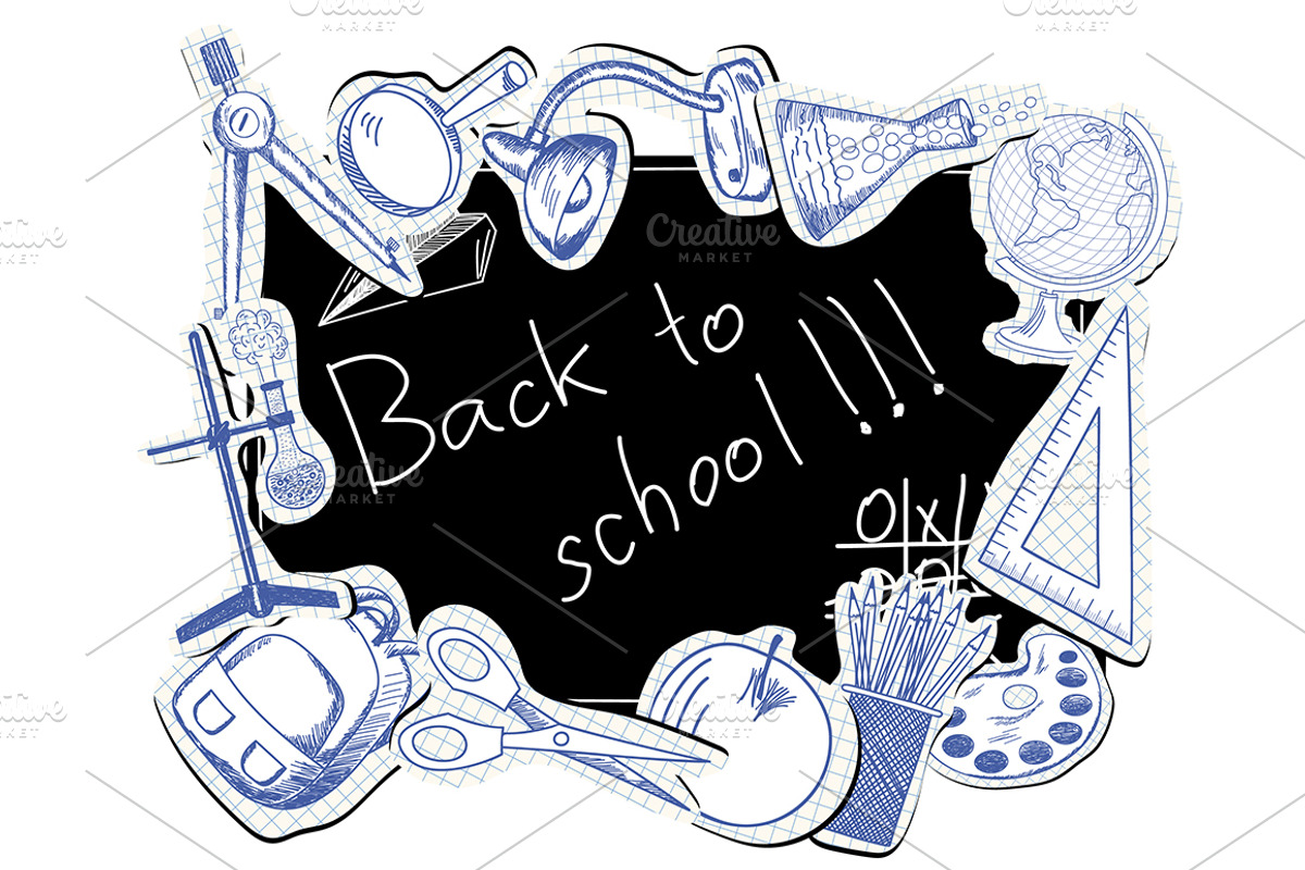 Education doodle set, an Education Illustration by Pavel Vectors (Photo 2 of 5)