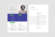 Resume and Cover Letter, a Resume Template by graphicook (Thumbnail 1 of 3)