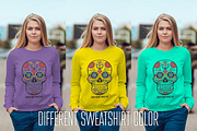 Sweatshirt Mock-Up Vol. 1, a Hoody Mockup by Freeman Studio (Thumbnail 3 of 14)