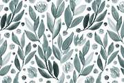 Pastel grey green, a Pattern Graphic by Anya-D (Thumbnail 3 of 9)