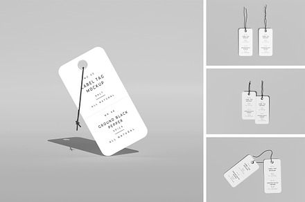 Label Tag Mockup