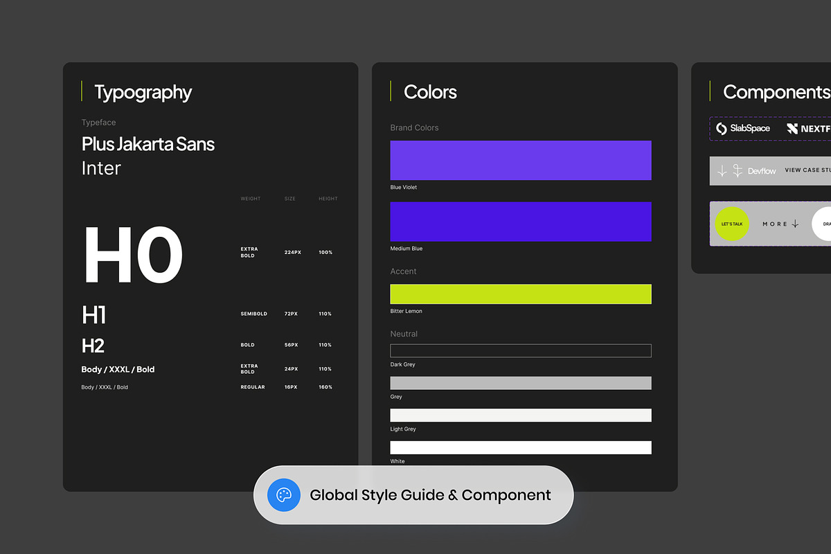 Deflow - Web Developer Landing Page, a Landing Page Template by SLAB! Design (Photo 2 of 4)