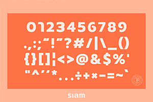 Siam - An All Caps Display Font