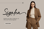 Mickelhokan a Handwritten Font, a Font by Basnistudio (Thumbnail 5 of 12)
