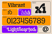 Mondwild - 7 Variable Modern Retro, a Serif Font by Dharmas Foundry (Thumbnail 6 of 15)