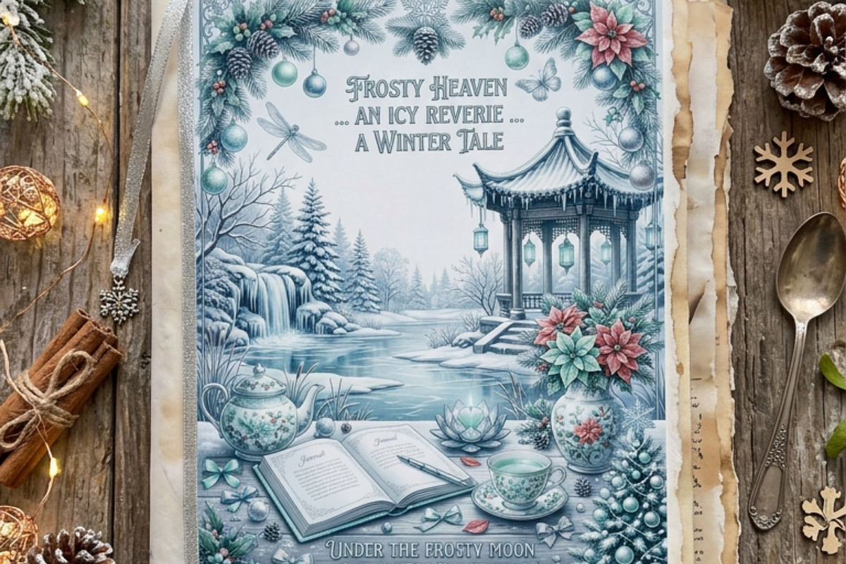 Cozy Winter Christmas Ephemera Kit, an Object Graphic by Traveling Designer (Photo 6 of 6)