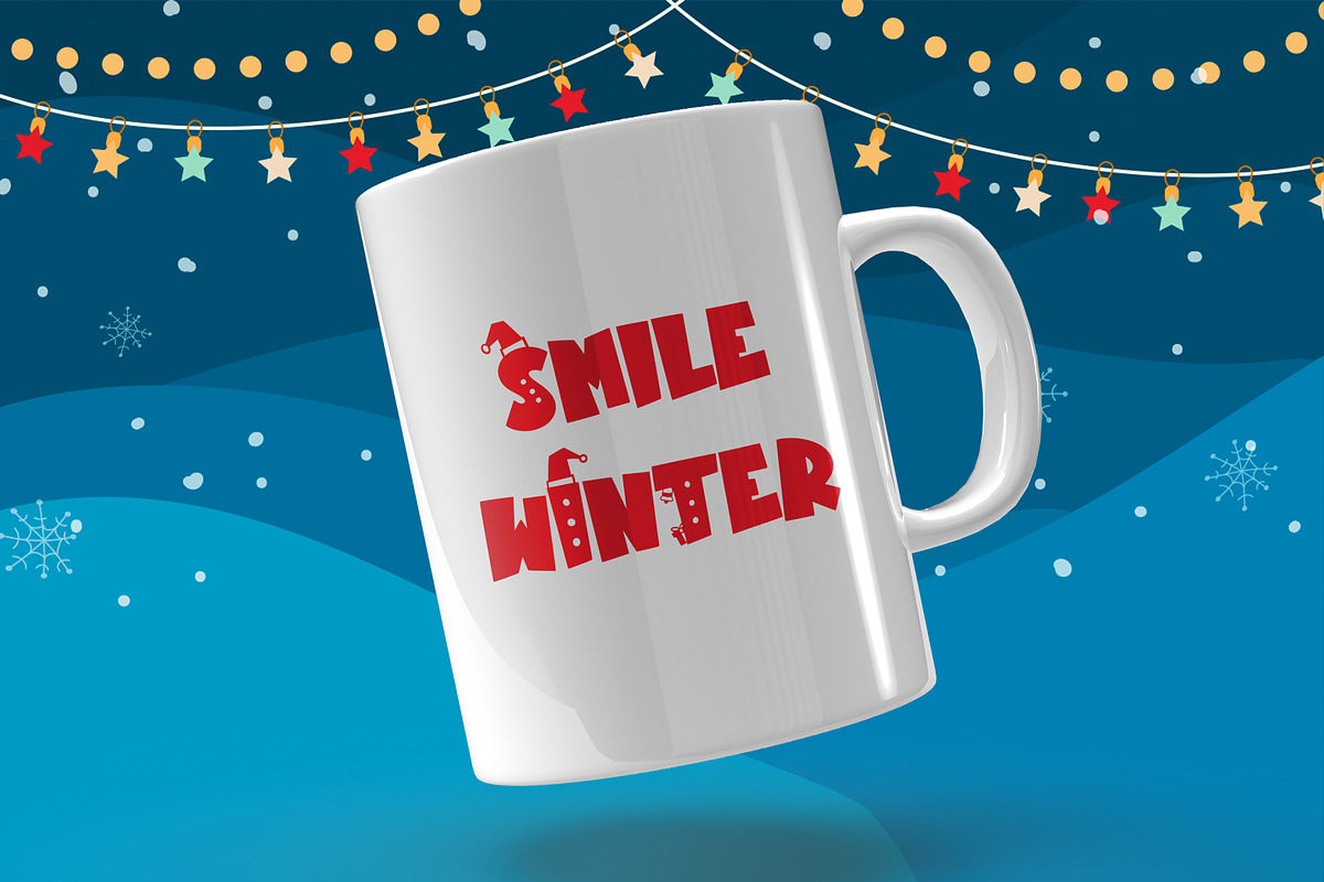 Santa On Duty, a Sans Serif Font by HATFSTUDIO (Photo 3 of 8)