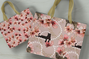 Capri, Luxury Animal Floral Pattern