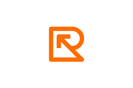 Letter R Arrow Logo, a Branding & Logo Template by kurostd