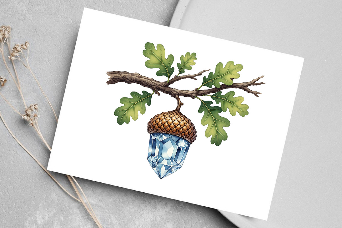 Enchanted Autumn Forest Clipart, a Seasonal Illustration by Canvas Craft (Photo 5 of 7)