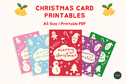 Snowy Christmas Doodles Printables, a Card Template by Clairee Design Studio (Thumbnail 1 of 5)