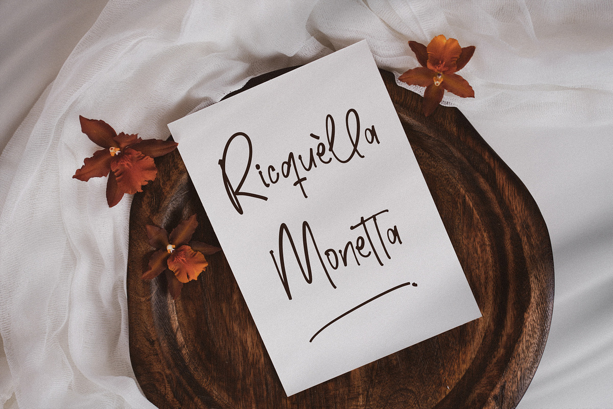 Marqaleetta, a Script Font by Integritype Studio (Photo 6 of 15)