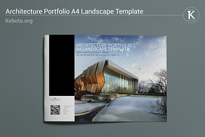 Architecture Portfolio A4 Landscape