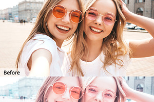 Pastel Colors Photoshop Actions