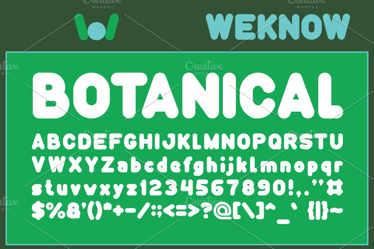 funny and cute font preview 2
