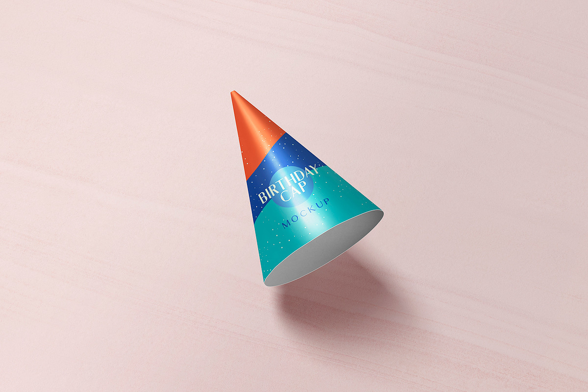 Birthday Hat Mockup, a Product Mockup by PixelVoyager (Photo 5 of 7)