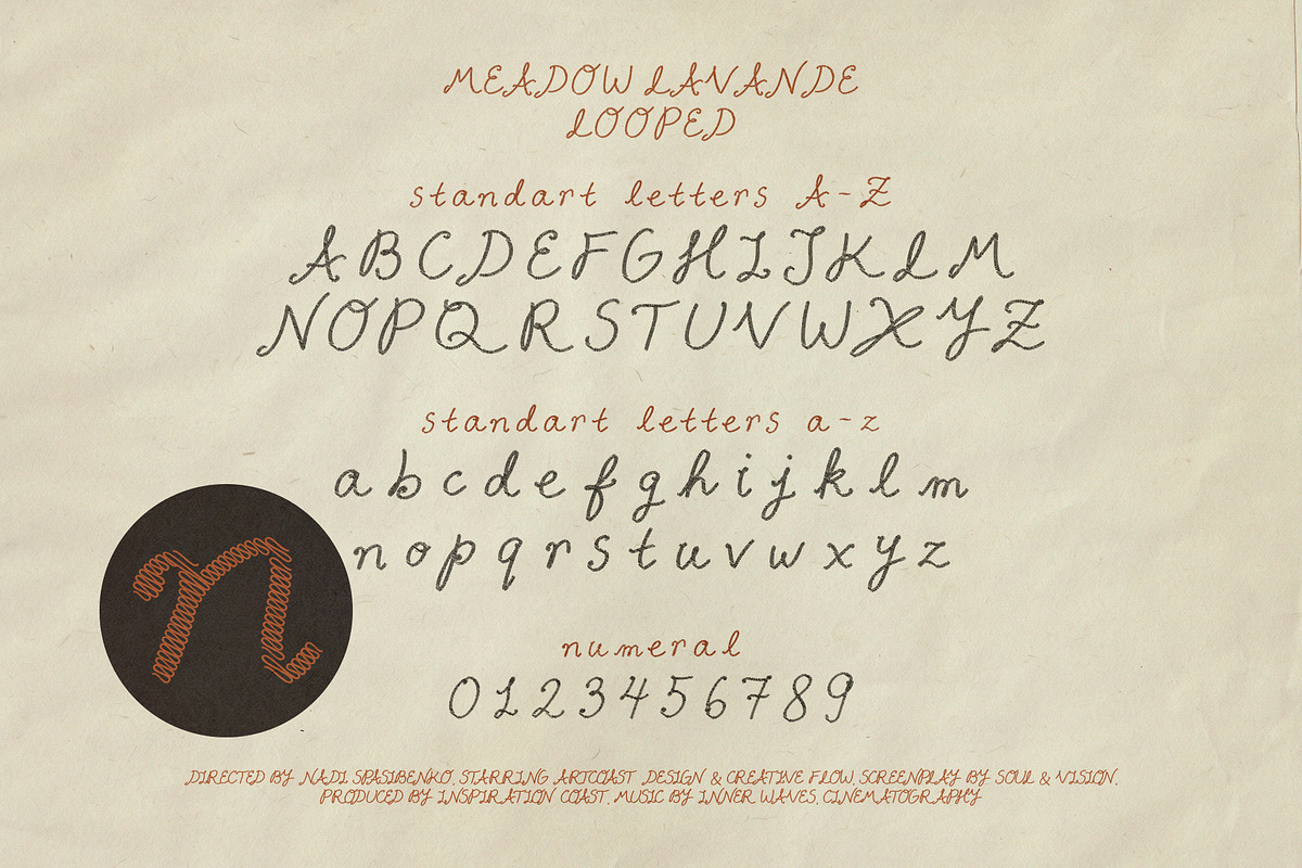 Meadow Lavande - Romantic Font, a Handwritten Font by nadispasibenko (Photo 13 of 13)