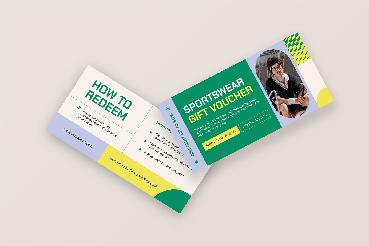 Versacourt - Gift Voucher, a Print Template by StreaksideStd (Photo 3 of 3)