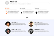 Bright - Single Page PSD Template, a Websites & App Template by Metrothemes (Thumbnail 4 of 5)