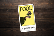 Fool Font, a Script Font by alice.fukushima (Thumbnail 1 of 3)