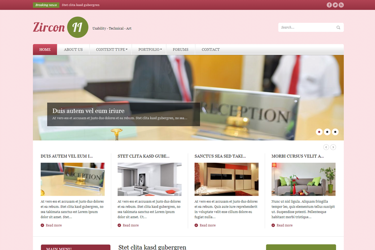 Zircon II, a Websites & App Template by WeebPal Corp (Photo 5 of 5)