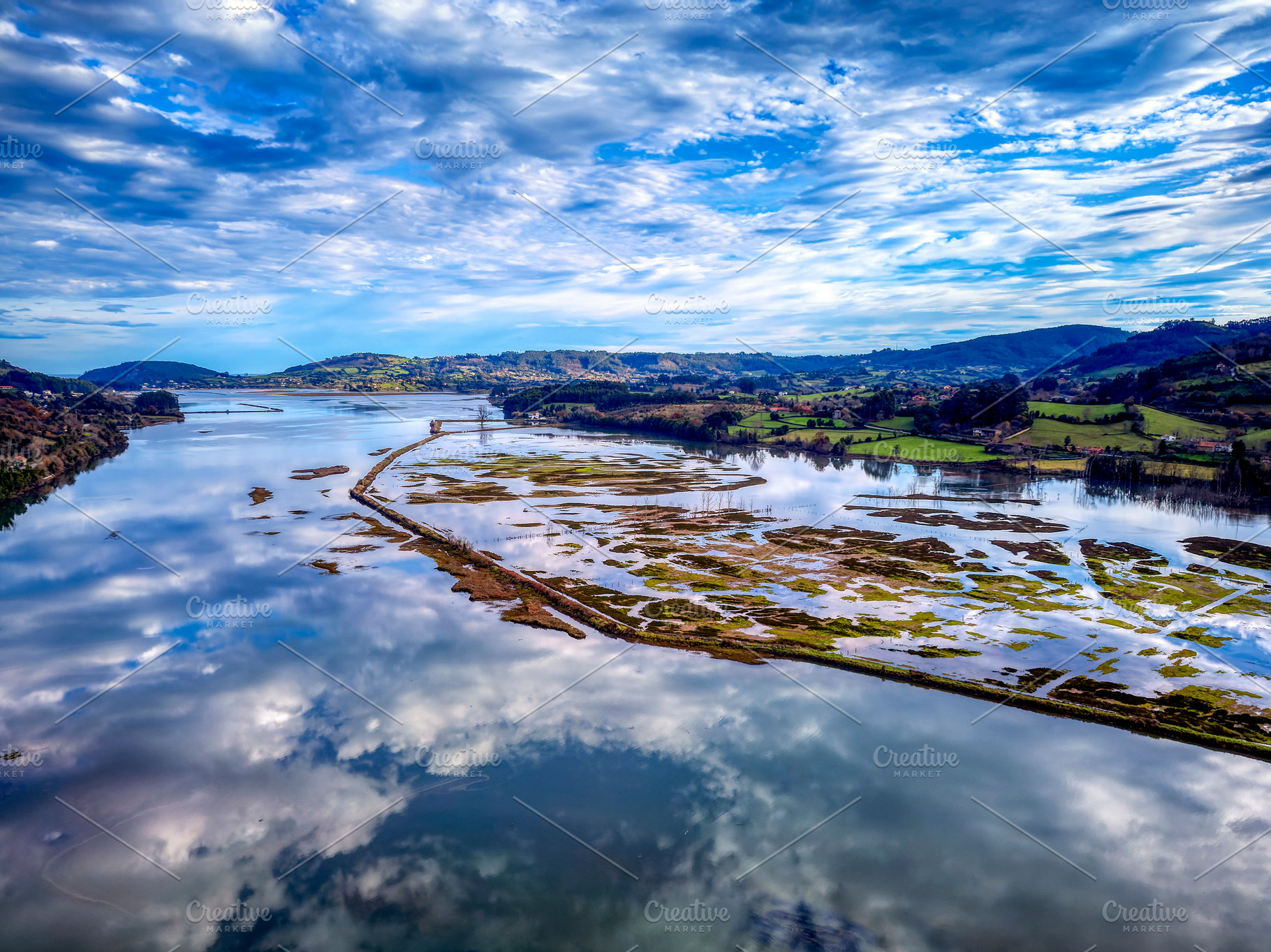 Ria de Villaviciosa in Asturias, Spain., a Nature Photo by CreativePhotoSpain