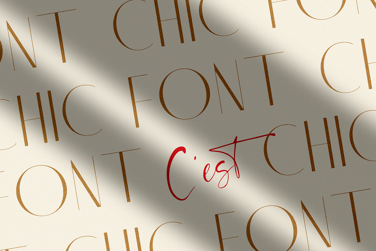 Chic Luxury Font Duo preview 6