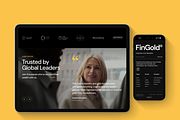 Fingold: Wealth & Banking Template, a Landing Page Template by Saidmakhmud (Thumbnail 2 of 4)