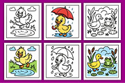 Bold and Easy Ducky Day, an Animal Illustration by Ink Gallery (Thumbnail 3 of 5)