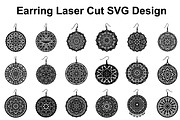 Mandala Earring SVG Bundle, an Object Graphic by musafir_fashion (Thumbnail 1 of 10)