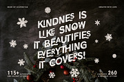 Holiday Galore - Hand-Drawn Font Duo, a Sans Serif Font by SilverStag Type Foundry (Thumbnail 8 of 39)