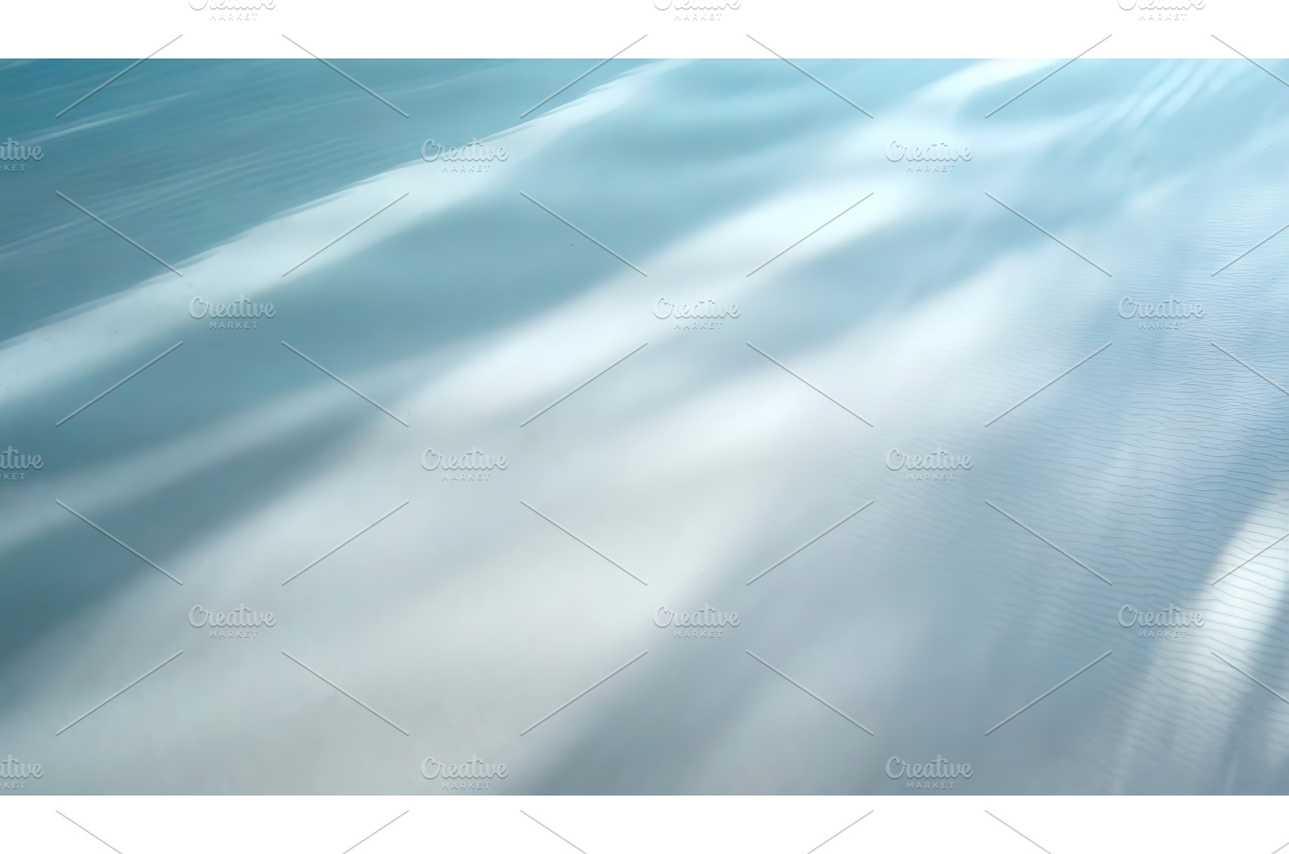Soft ripples on a serene, light blue, an Abstract Photo by Igor Tichonow