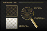 Art Deco Graphics Collection Vol 1, a Decorative Illustration by Wingsart Studio (Thumbnail 14 of 14)