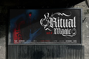 Dark Ritual Typeface, a Blackletter Font by alit design (Thumbnail 17 of 20)
