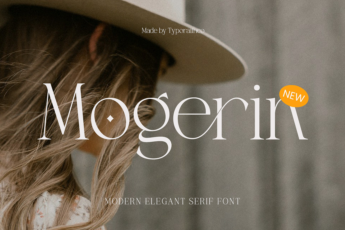 Mogerin | Modern Display Serif, a Serif Font by Typoraith Co (Photo 1 of 10)