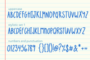 Paper Airplanes Handwritten Font, a Handwritten Font by Kellie Jayne Studio (Thumbnail 3 of 9)