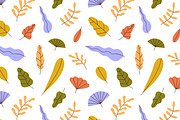 Modern floral seamless patterns set, a Pattern Graphic by Good Studio (Thumbnail 3 of 10)