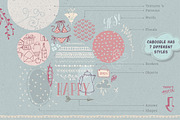 Caboodle dingbat typeface, a Symbol Font by Lisa Glanz (Thumbnail 2 of 6)
