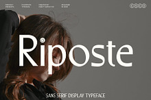 CS Riposte – Modern Sans Serif