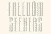Albercio Ascii, a Sans Serif Font by Craft Supply Co. (Thumbnail 2 of 8)