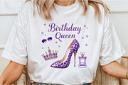 Glitter Birthday Queen Png Birthday, an Illustration by Libby Wishes (Thumbnail 2 of 5)