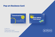 Pop Art Business Card, a Business Card Template by Fannan Studio (Thumbnail 3 of 3)