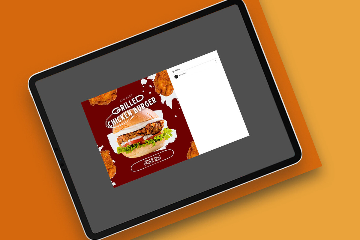 Burger / Food Instagram | CANVA, a Social Media Template by Azruca (Photo 5 of 17)