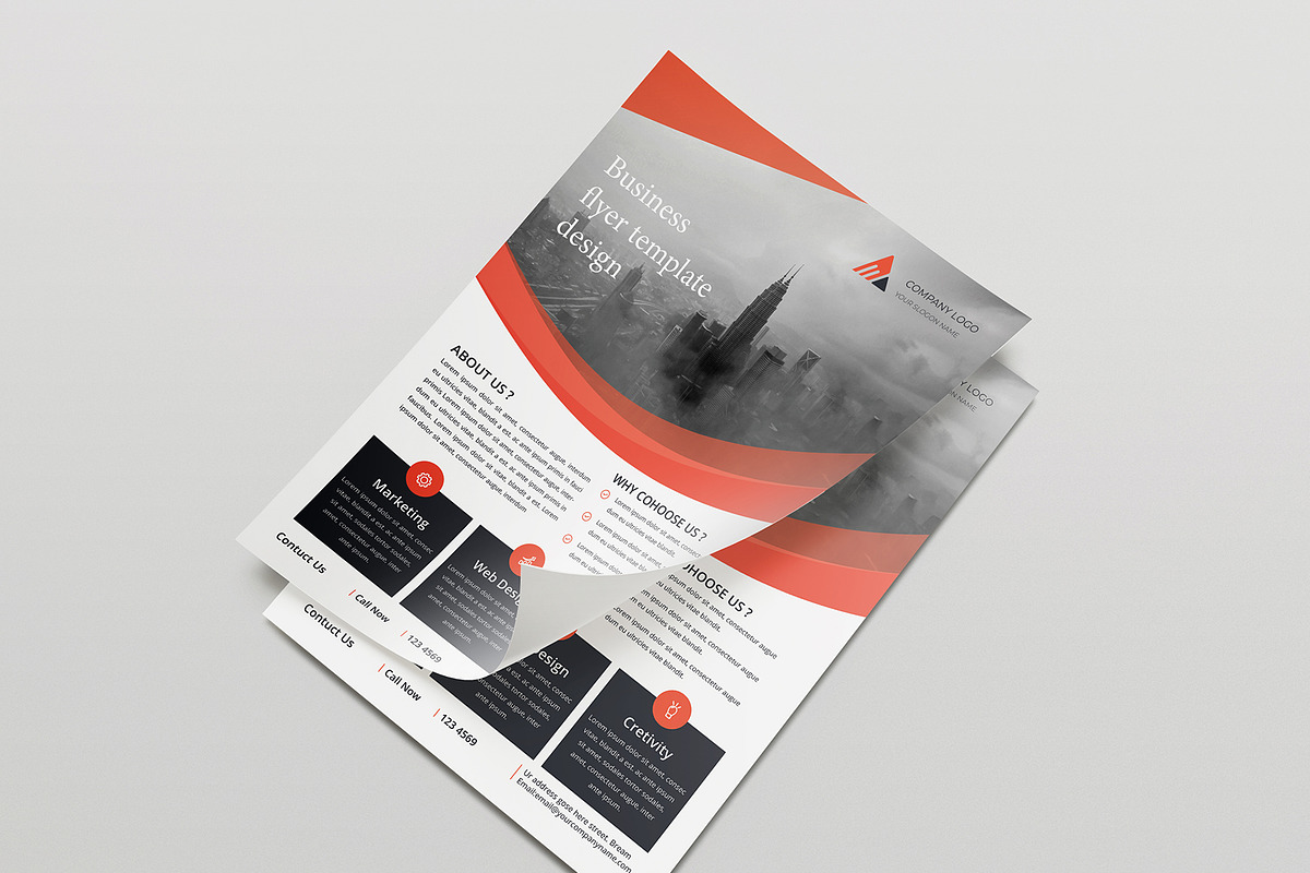 Business Flyer Template Design, a Flyer Template by Mazharul Islam (Photo 5 of 10)