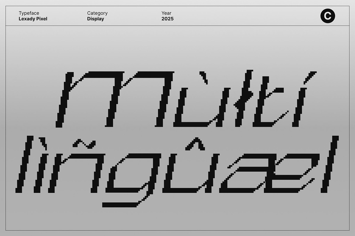 Lexady Pixel, a Sans Serif Font by Craft Supply Co. (Photo 6 of 8)